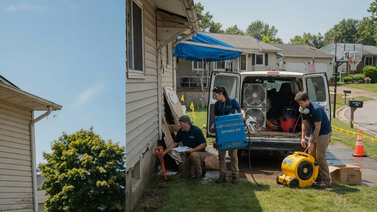 Ceiling Leak Cleanup in Rochester, IN near me